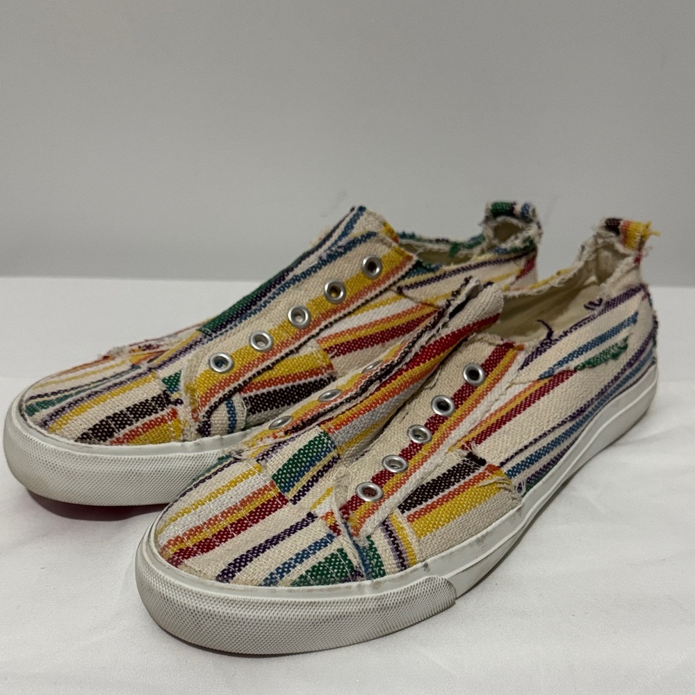 Corkys Multicolor Striped Sneakers - Picture 2 of 6